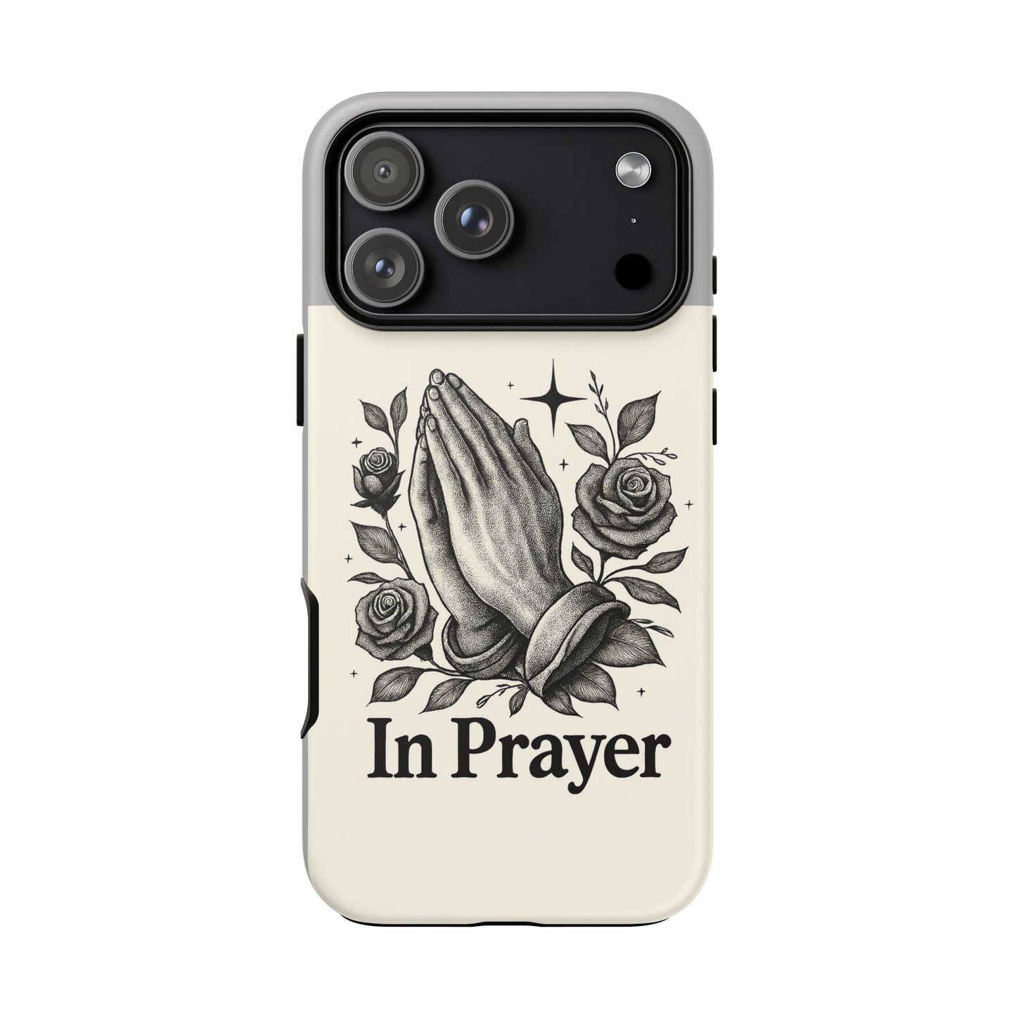 BZN Phone Case — 'In Prayer' Religious Protective iPhone Cover