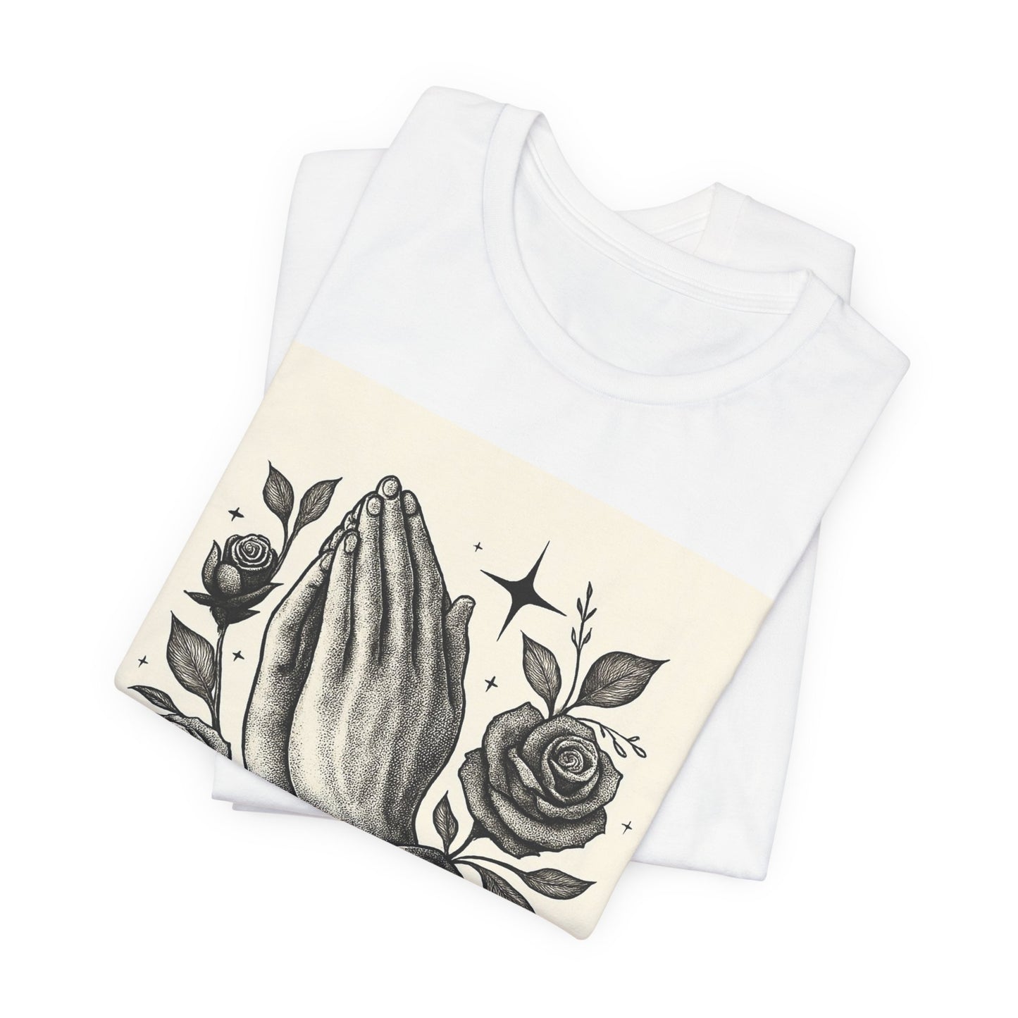 Casual Unisex Tee - In Prayer Design
