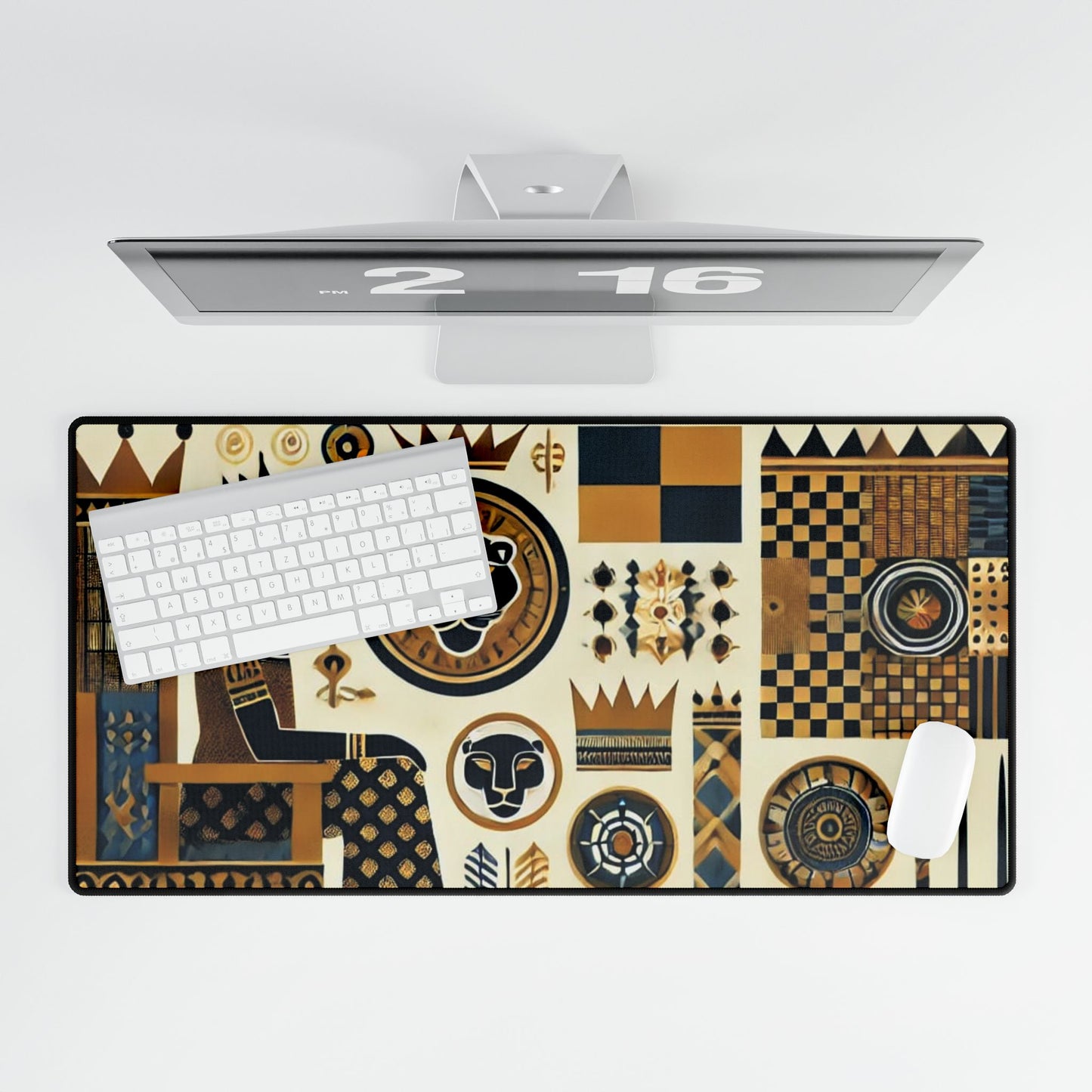 Desk Mat - Kingdom of Daxomey Cultural Heritage Design