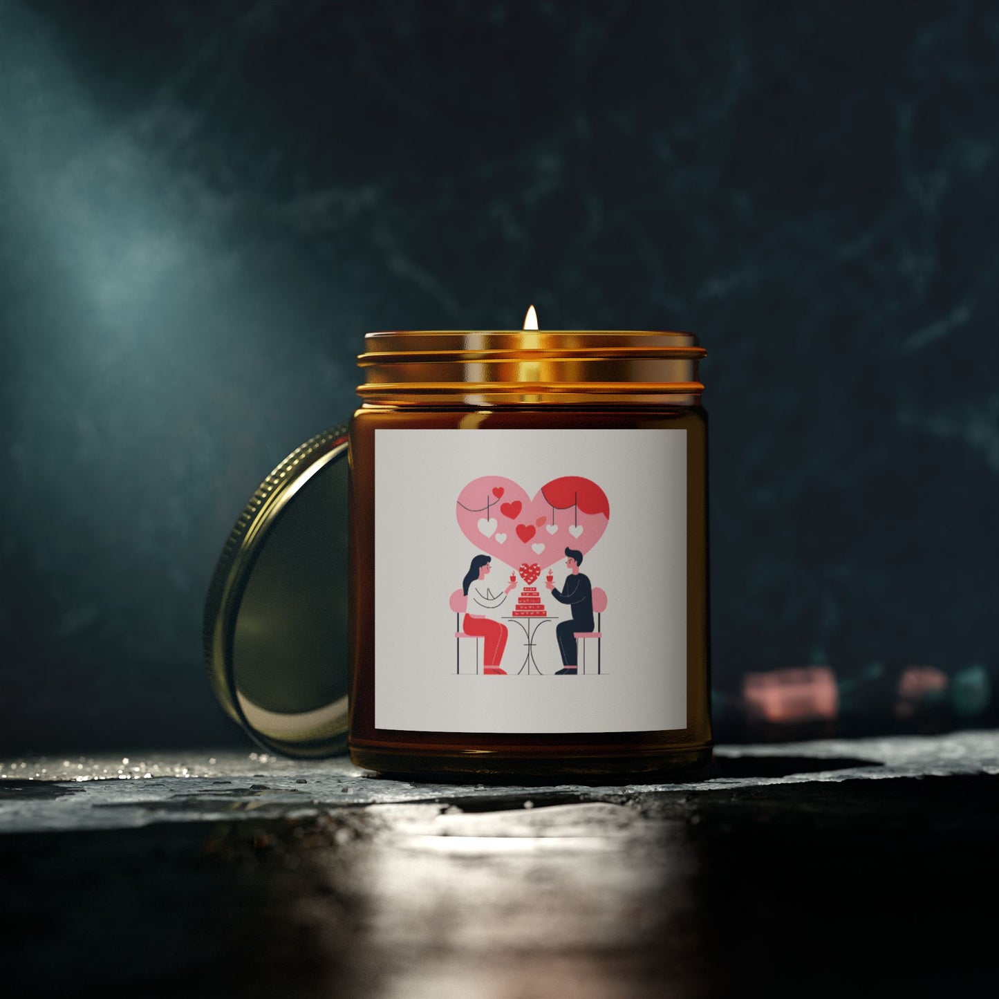 Scented Candles, Coconut Apricot Wax (4oz, 9oz)