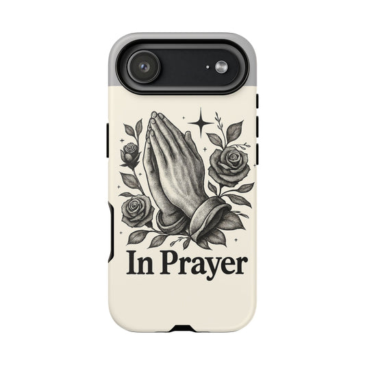 BZN Phone Case — “In Prayer” Religious Protective iPhone Cover