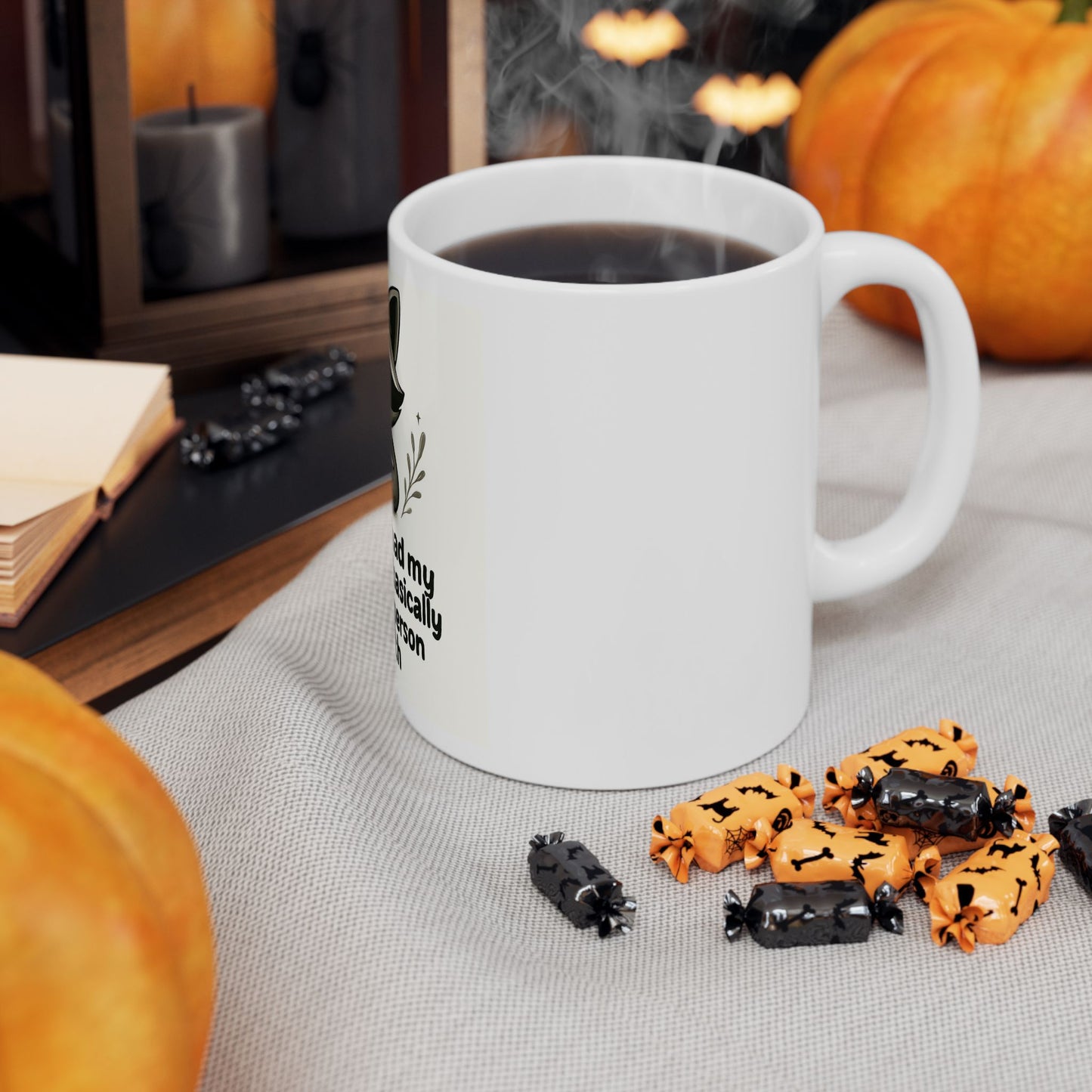 BZN Raccoon Coffee Mug – "Once I’ve had my feelings, I’m basically the nicest person on Earth" (11oz/15oz)