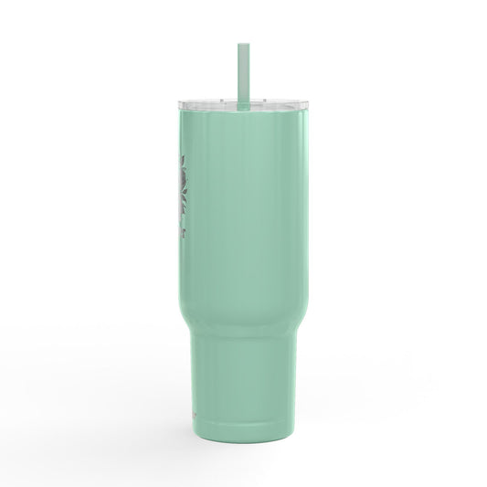 40oz Engraved Prayer Tumbler — Stainless Insulated Travel Mug with Lid