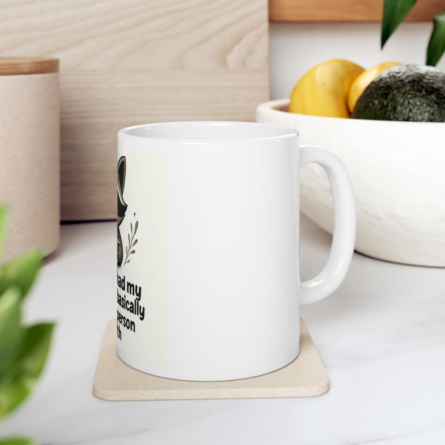 BZN Raccoon Coffee Mug – "Once I’ve had my feelings, I’m basically the nicest person on Earth" (11oz/15oz)