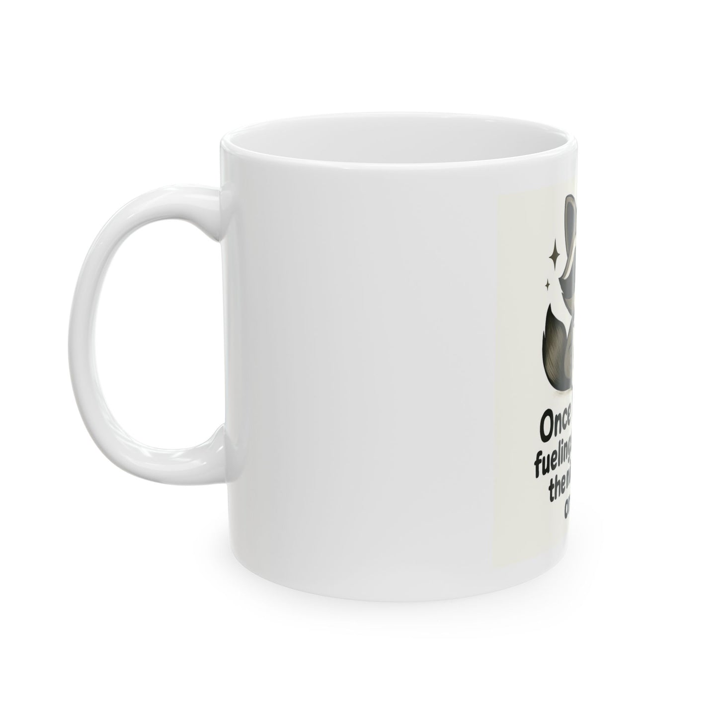 BZN Raccoon Coffee Mug – "Once I’ve had my feelings, I’m basically the nicest person on Earth" (11oz/15oz)