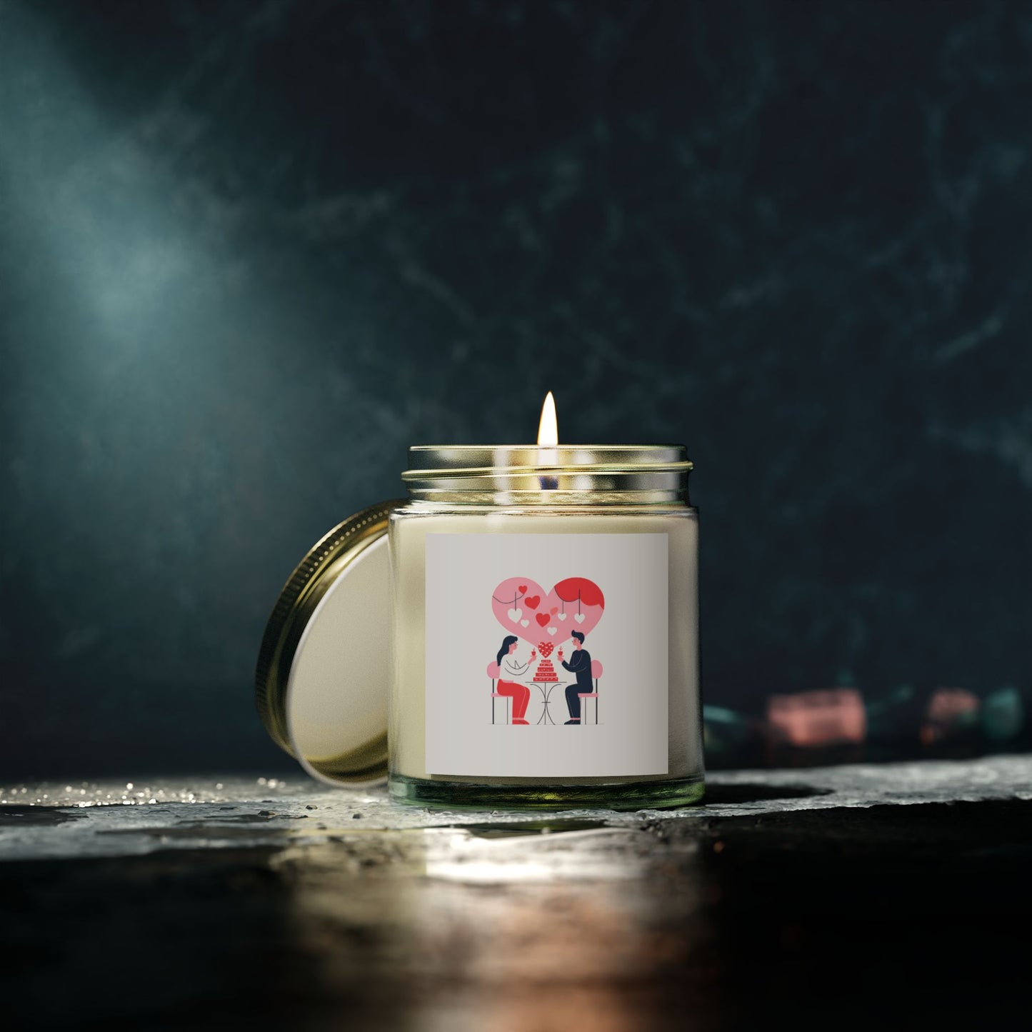 Scented Candles, Coconut Apricot Wax (4oz, 9oz)