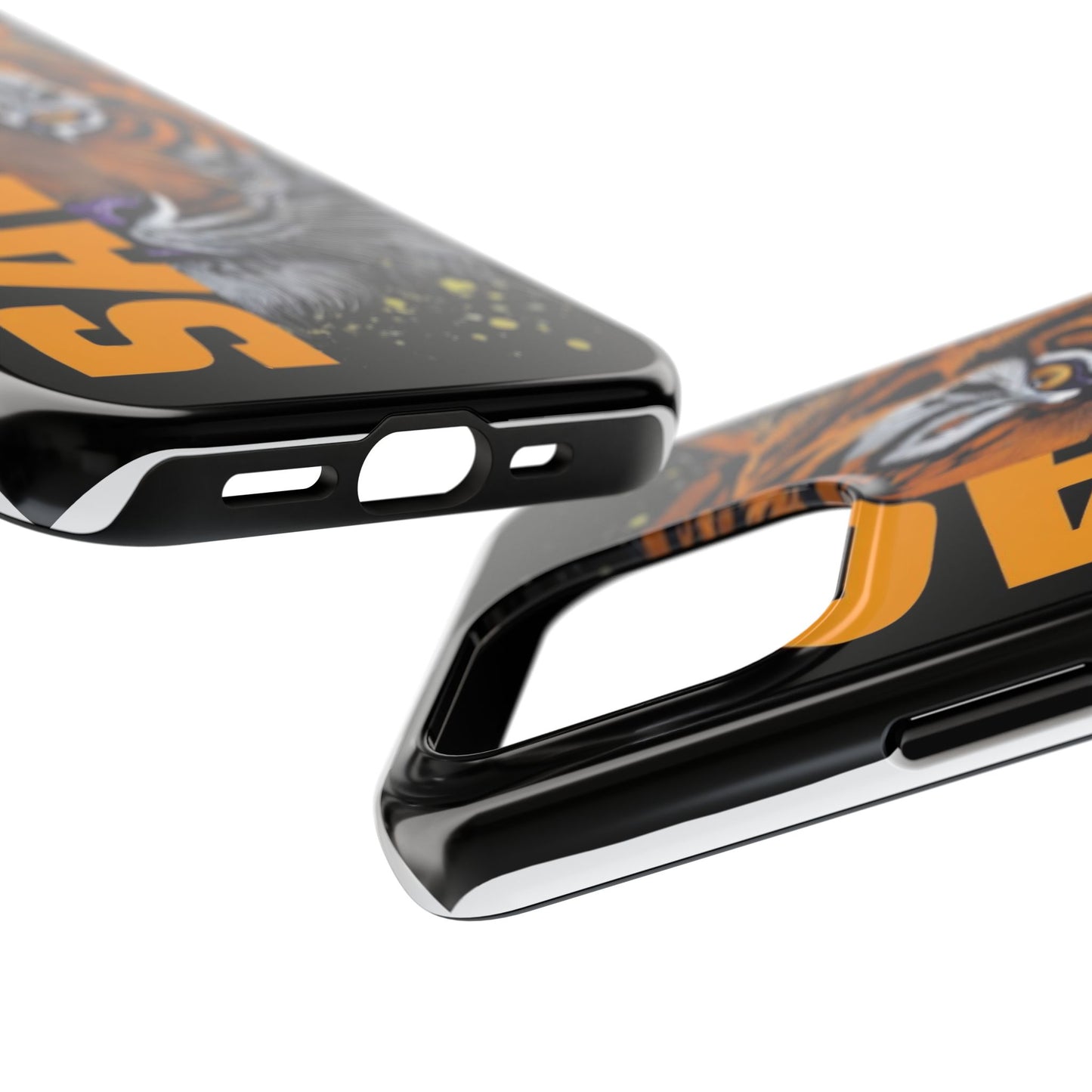 Tiger Face Tough Phone Case with Savage Design