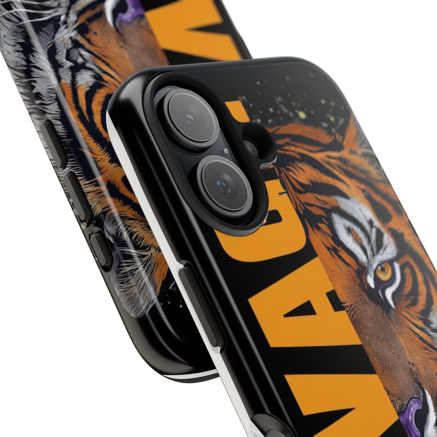 Tiger Face Tough Phone Case with Savage Design