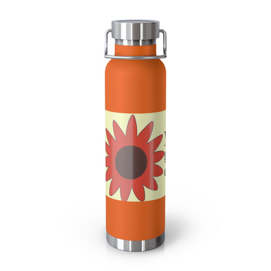 Sunflower Stainless Insulated Bottle — 22oz Copper Vacuum Thermos