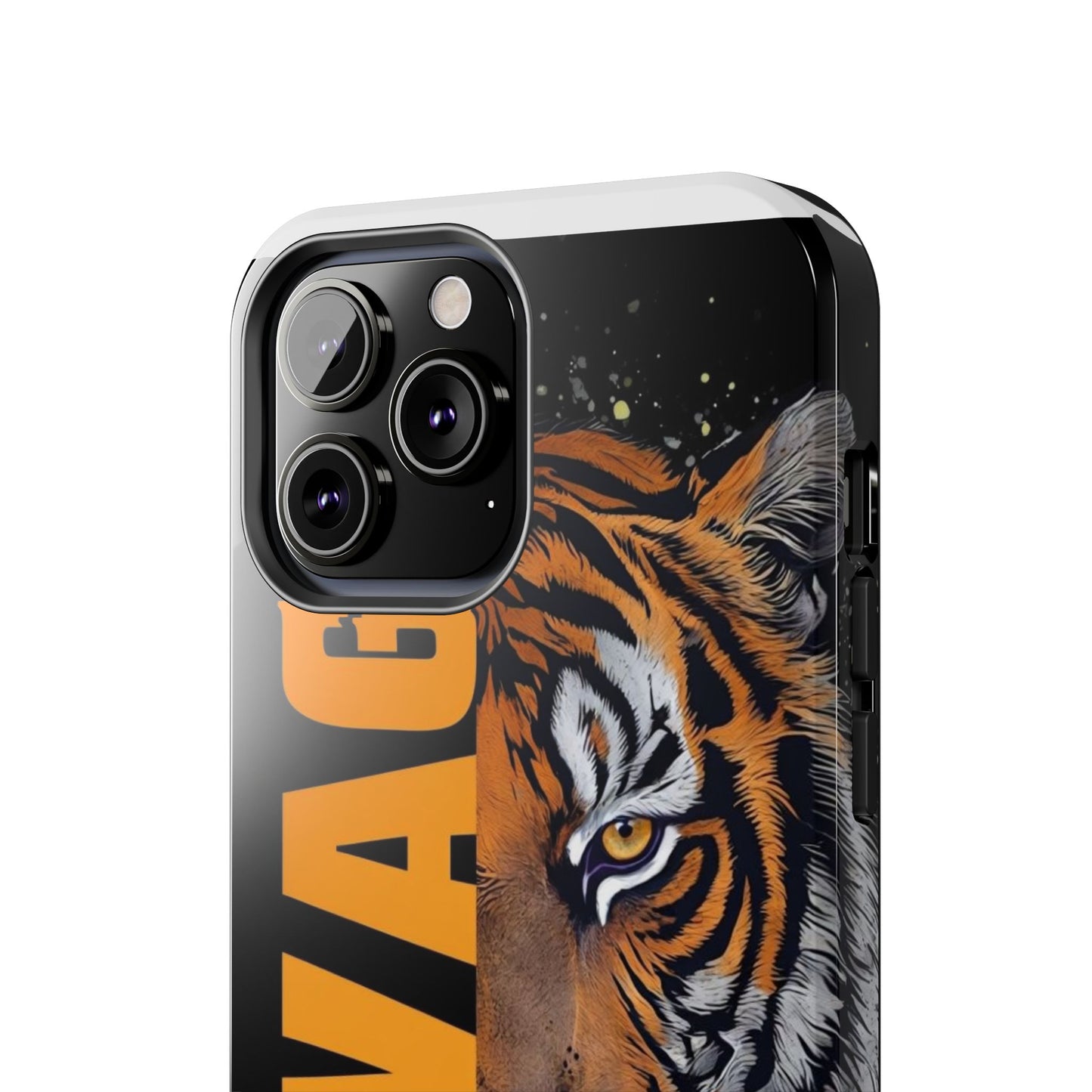 Tiger Face Tough Phone Case with Savage Design