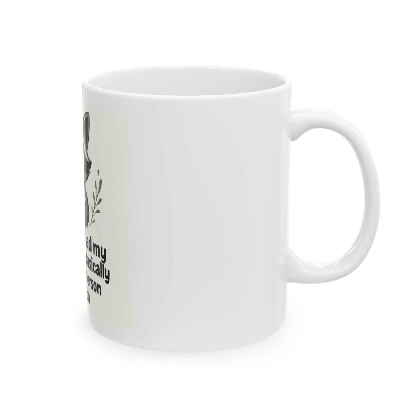 BZN Raccoon Coffee Mug – "Once I’ve had my feelings, I’m basically the nicest person on Earth" (11oz/15oz)
